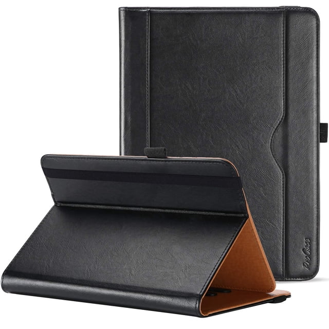 Funda para tablet ProCase Universal de 9 a 10,1 pulgadas con soporte para bolígrafos, color negro