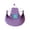 Purple, variant on Dog Baseball Cap with Ear Holes, Adjustable Canvas Sun Hat for Small Medium Dogs(Green,M)