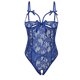 thumbnail image 1 of Gibobby Lencería para mujer sexy tangas Lencería sexy de encaje para mujer Pijama de gasa de una pieza de encaje Ropa interior Íntima(Azul XL), 1 of 5