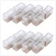 thumbnail image 1 of Protector de pies de silla Fundas para patas de silla Tapas de puntas de silla Pies rectangulares de silicona para pies de muebles, 1 of 6