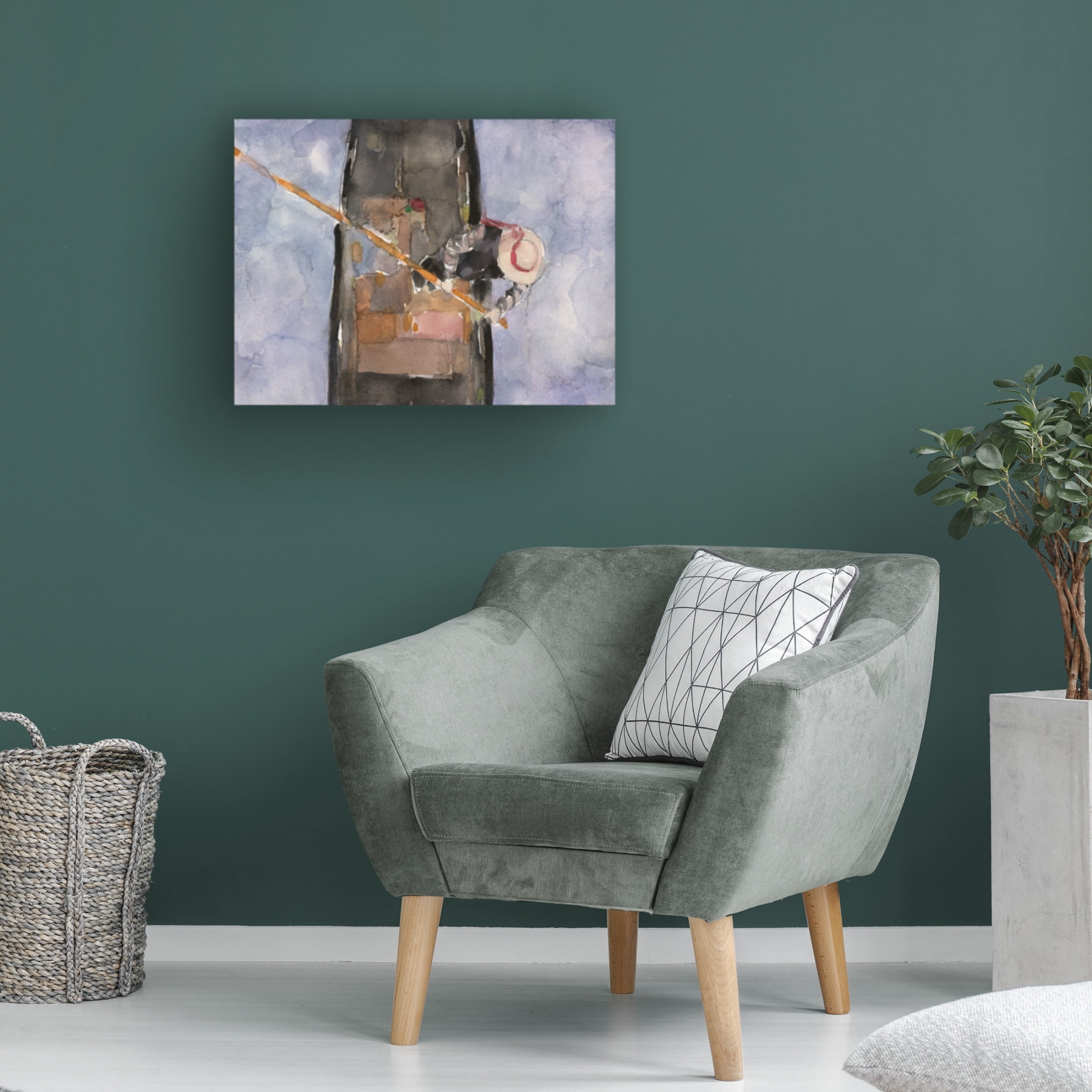 Canvas Wall Art - Samuel Dixon 'Above the Gondola I' Wall Art for Living Room, Bedroom, or Office Décor by Trademark Fine Art - 19 x 14 Inches