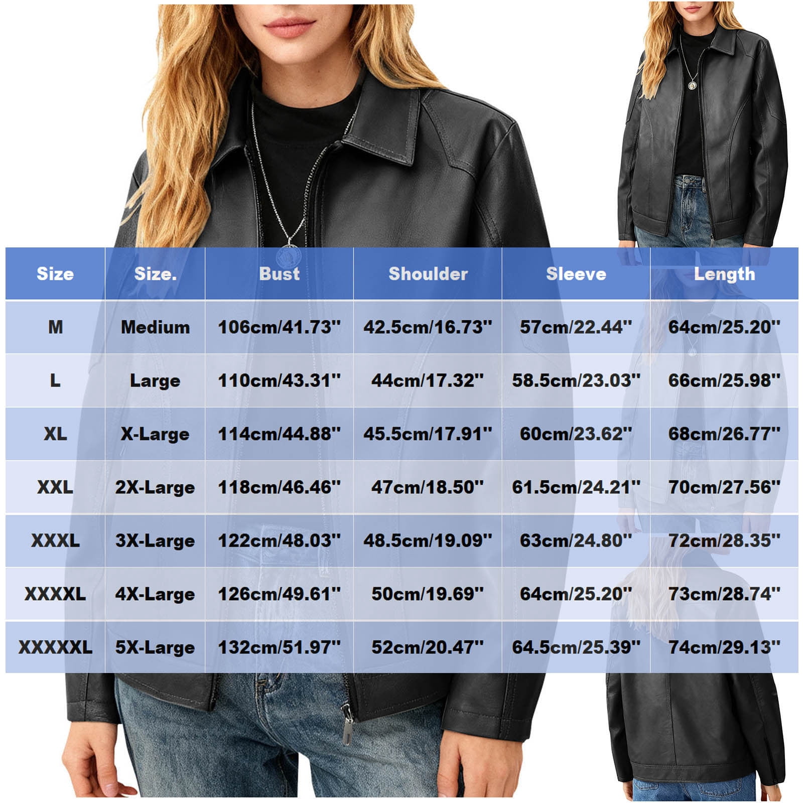 Uootdi Cropped Leather Jacket for Women Vintage Style Motorcycle Bomber Jacket Faux Leather Lapel Neck Zip Up Long Sleeve Coats Fall Going Out Jackets
