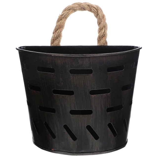 Metal Wall Planter Hanging Flower Pot Farmhouse Wall Planter Balcony Flowerpot Hanging Flowerpot