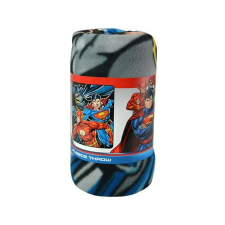 justice league superheroes fleece
