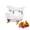 White-2 Tier, variant on 3 Tier Countertop Fruit Basket Organizer – Oval Bamboo Stand with Detachable Bowls, Space-Saving Vertical Storage for Fruits, Vegetables, Snacks