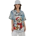 thumbnail image 4 of Merry Christmas Corgi Enjoys Woofmas Winter Xmas Holiday Hawaiian Shirt Breathable Summer Unisex Merch Welsh Corgi Dog Lover Gifts Idea - 02022, 4 of 6