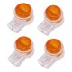 thumbnail image 1 of 200 x Empalme UY Conector 2 Puertos para Cable de Telefono - Amarillo, 1 of 5