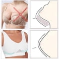 thumbnail image 5 of Gymayou 3-Pack Breathable Cool Liftup Air Bras Sports Bra Large Size Air Bra Comfortable Mesh Sports Bra for Women Multicolor #6 5XL, 5 of 7