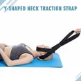 thumbnail image 2 of Neoprene Cervical Neck Traction Device for Back & Shoulder Pain Relief, Adjustable One Size Fits Most Neck Support, Spine Alignment, 2 of 8