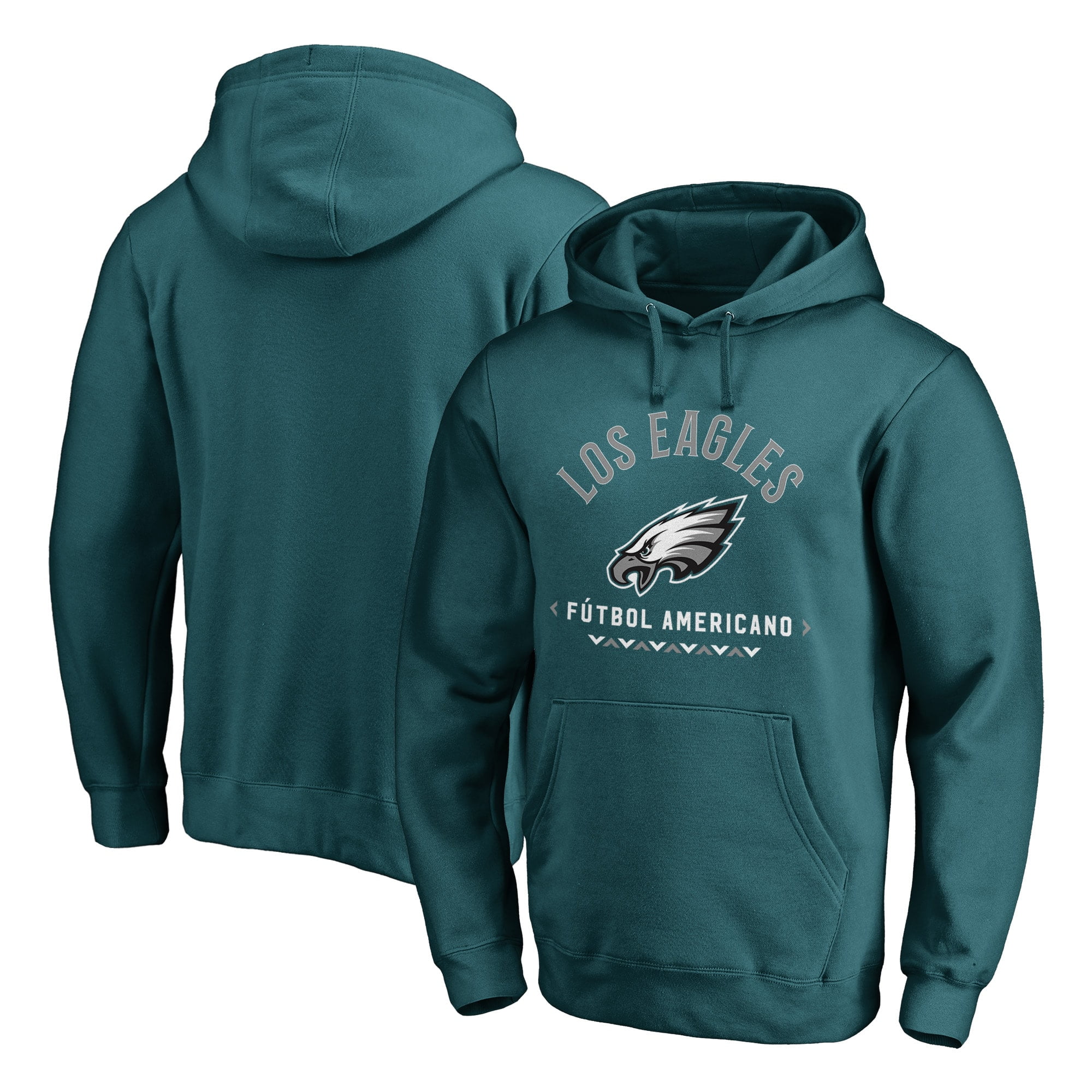 eagles army green hoodie