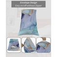thumbnail image 7 of Teal Pillow Covers King Size 2 Pack, Abstract Modern Marble Ink Painting Art Soft Bed Throw Pillowcases Breathable Cooling Long Lumbar Body Pillow Sham Cover for Bed Sofa 20''x36'', 7 of 7