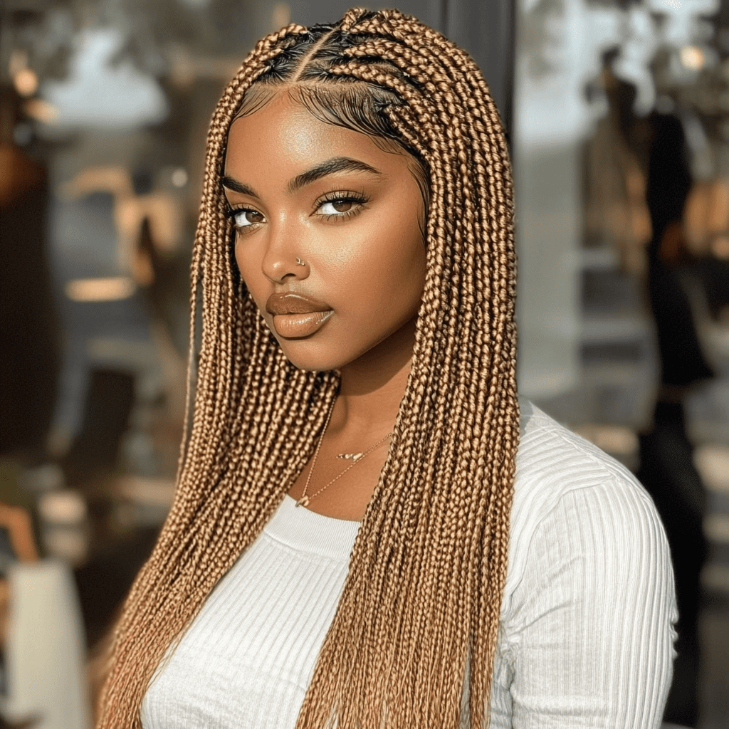 Braid Miracle Pre-stretched Braiding Hair for Women - 52 inch, 8