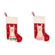thumbnail image 4 of Yuarrent Calcetines de Navidad Bolsillo colgante de tela Regalo personalizado grande Bolsa de dulces Árbol para el hogar Nueva de comedor Ornamento Kits de decoración para fiestas Verde Yuarrent HA070795-01, 4 of 6