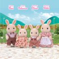 thumbnail image 3 of Famille Sweetpea Rabbit de Calico Critters, ensemble de 4 poupées figurines à collectionner, 3 of 7