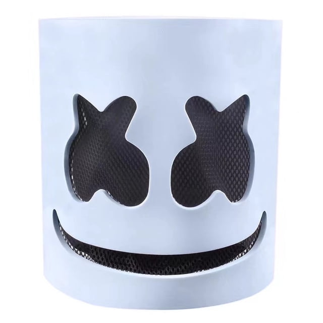 Máscara JAMW Mng Festival Dj Marshmello Casco Cosplay Prop Carnival 1pcs