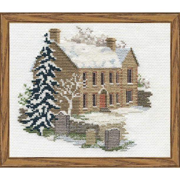 Bothy Threads Bronte Parsonage Counted CrossStitch Kit