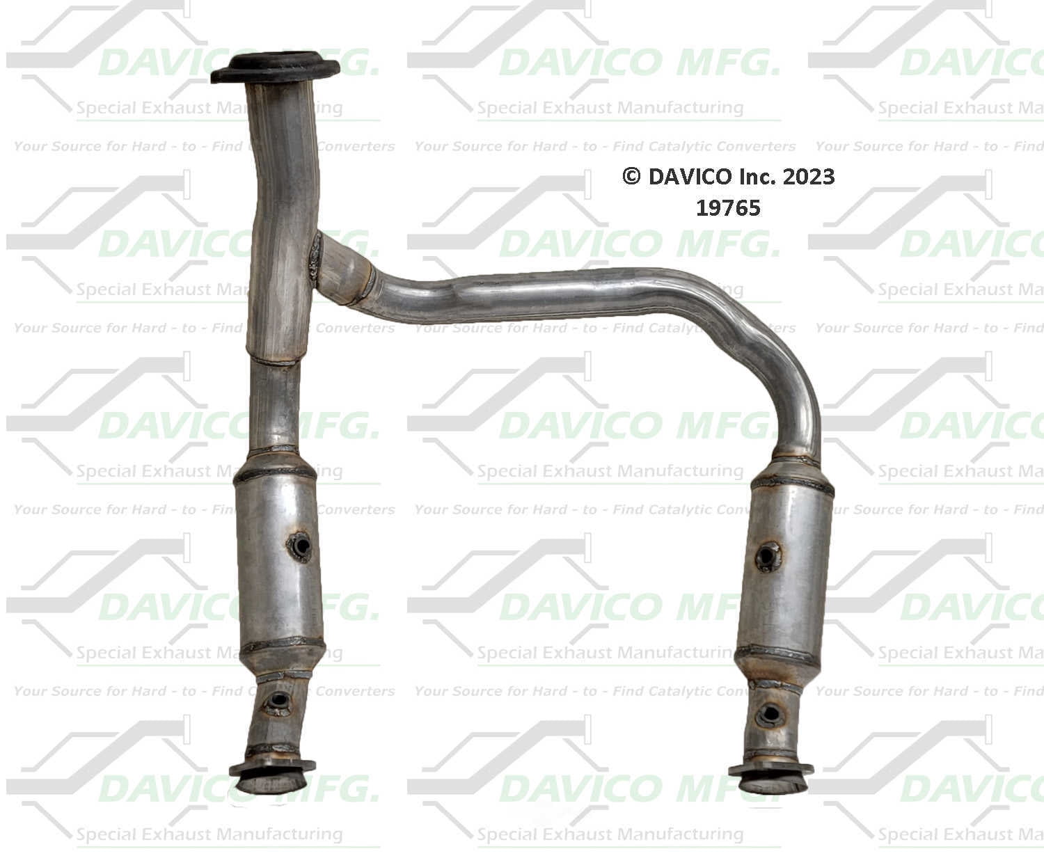 Davico Mfg 19765 Direct-Fit Catalytic Converter