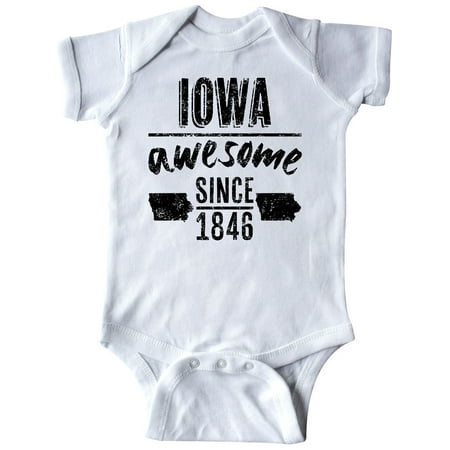 

Inktastic Iowa Awesome Since 1846 Gift Baby Boy or Baby Girl Bodysuit