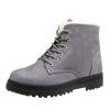 PADFRYBK Plus-Size Snow Boots For Women Casual Versatile Boots Comfortable Fall Short Boots With Fleece Lining