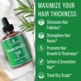 thumbnail image 3 of Aceite para el crecimiento del cabello, maximizador del grosor del cabello, romero, 60 ml, 3 of 6