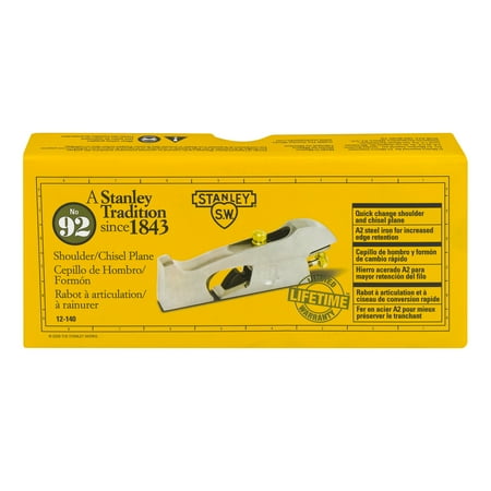 Stanley Shoulder/Chisel Plane, 1.0 CT (Best Stanley Plane Type)