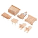 thumbnail image 5 of Dollhouse Accessories, Miniature Furniture Decorative Wooden 1/12 For Dollhouse ANGGREK No, 5 of 7