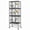 Black, variant on Wisykoke 74"H Large Bird Cage, Metal Flight Aviary with 3 Dividable Compartments for Parakeets Cockatiels Conures Finches, Heavy Duty Breeder Cage with Slide Out Trays for Multi Bird Homes