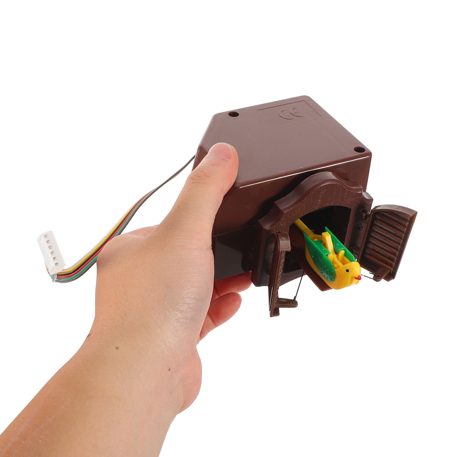 AURARMLET Quartz Clock Movement Replacement Part Brown Plastic Metal Repair Kit 1 Piece for Clock Enthusiasts