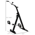 thumbnail image 3 of Foldable Seated Pedal Exerciser with LCD Monitor for Elderly Rehabilitation Therapy, 3 of 7