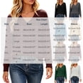 thumbnail image 3 of Fesfesfes Women's V-Neck Drop Shoulder Knit Sweater with Side Slit Long Sleeve Loose Fit Solid Color Soft Warm Casual Pullover Top for Fall Winter Daily Wear, 3 of 9