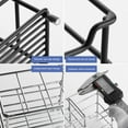 thumbnail image 7 of Small Toothbrush Holder for Bathroom,4 Slots Silver Stainless Steel Bathroom Accessories Organizer for Small Spaces, 7 of 7