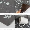thumbnail image 5 of 2 Pcs Kitchen Rugs and Mats, Cushioned Anti-Fatigue Floor Mat, PVC Non-Slip Waterproof Kitchen Rug Set for Kitchen, Office, Sink 17"x47"+17"x29" (Grey), 5 of 6