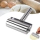 thumbnail image 4 of Rodillo de amasar de acero inoxidable liso para repostería y pizza, rodillo de metal para cocina Rodillo de 53 pulgadas, 4 of 8