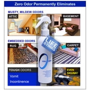 Zero Odor Multi-Purpose Odor Eliminator Spray Home Air & Surface Deodorizer 8 oz