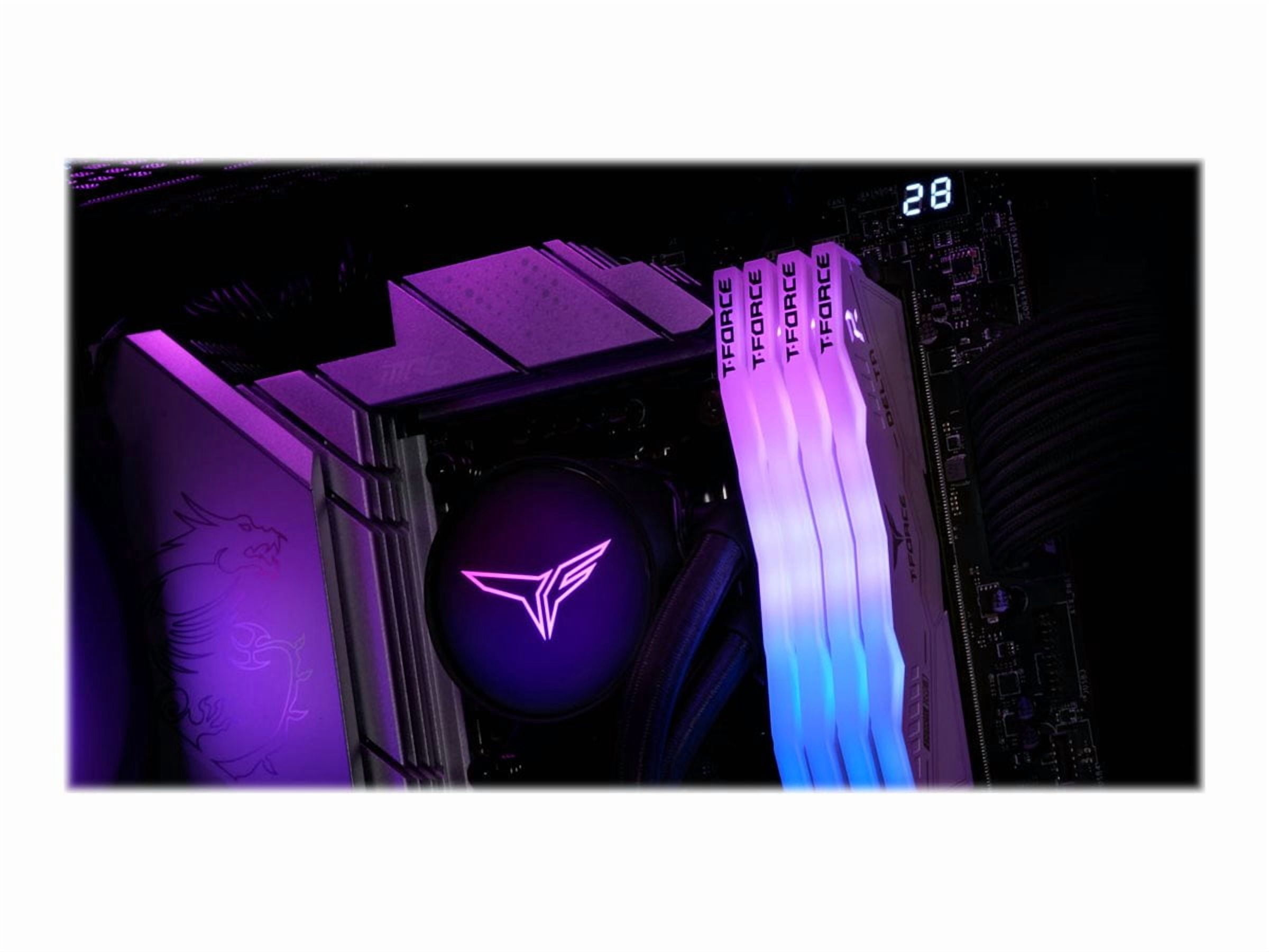 Team T-Force Delta RGB 32GB DDR5 6000 PC RAM, Desktop Memory Model