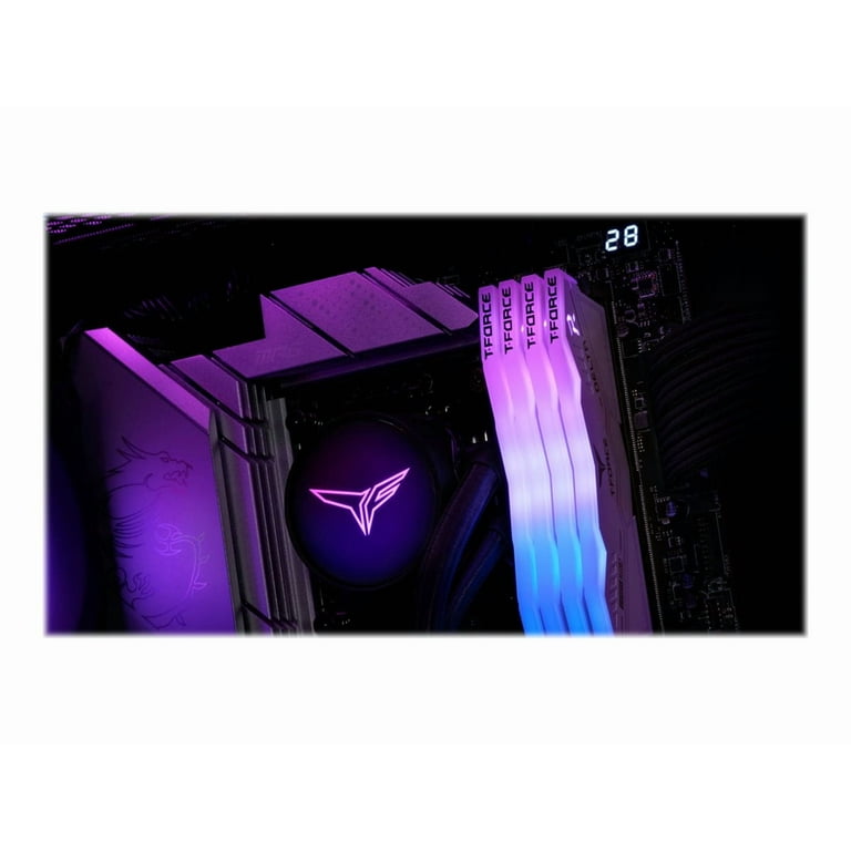 Team T-Force Delta RGB 32GB DDR5 6000 PC RAM, Desktop Memory Model