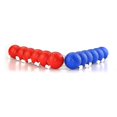 thumbnail image 5 of fastboy 6Pcs Ladder Toss Game Ladder Ball Outdoor Lawn Yard Beach Game Golf Balls Red and Blue, 5 of 5
