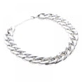 thumbnail image 1 of Pet Dog Adjustable Gold Silver Plated Chain Collar Safety Control Necklace Gift, 1 of 5