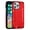 Red, variant on For Apple iPhone 15 Pro Strong Tough Metallic Brush Texture Design Hybrid Dual Layers Hard PC + TPU Rubberized Silicone Cover ,Xpm Phone Case [ Purple ]