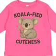 thumbnail image 4 of Inktastic Adorable Koala-fied Cuteness Baby and Kids Boys or Girls Long Sleeve Toddler T-Shirt, 4 of 5