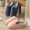 thumbnail image 4 of LHUnf Fuzzy Slippers For Women House Indoor Slipper Winter Warm Shoes Indoor Outdoor Comfortable Soft Sole Cozy Home Footwear Bedroom Winter Shoes, 4 of 6
