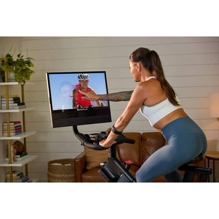 NordicTrack X24 Bike with 20% Incline to -10% Decline and Pivoting 24" Touchscreen for a Best-In-Class Cycling Experience