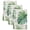 Green,Brown,White, variant on Green Monstera Leaves Kitchen Towels Set of 4, Black Check Tropical Summer Botanical Absorbent Dish Towels for Kitchen, Microfiber Hand Towel, Quick Drying Tea Towel for Cleaning Dishcloths