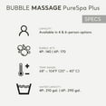 thumbnail image 3 of INTEX PureSpa Plus Portable Inflatable Spa & Attachable Snack Tray (4 Pack), 3 of 10