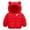 Red, variant on Aayomet Coat For Kids Boys Hooded Down Coats Winter Warm Jacket Solid Puffer Coat,Purple 6-9 Months