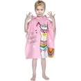 thumbnail image 2 of Unicorn Hooded Towel for Kids - Toddler Bath Towel for Ages 1 to 6, Kids Beach Towel with Hood, Girls Boys Pool Swim Cover-up Quick Dry, Microfiber Soft Poncho Towel, 2 of 4
