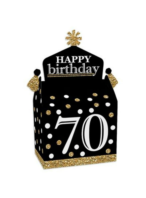 70th Birthday Party Favors and Wear in 70th