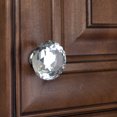 thumbnail image 4 of GlideRite  1.56-inch Clear K9 Crystal Diamond Shape Cabinet Knobs (Pack of 10), 4 of 4