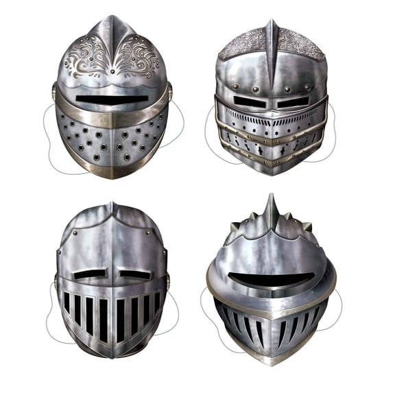Beistle 66802 Knight Masks