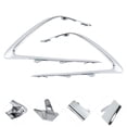 thumbnail image 2 of For Toyota Camry XLE LE 2021 2022 2023Left Right Front Bumper Side Chrome Trims Set, 2 of 18